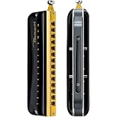 EAST TOP ROMANCE Chromatic Harmonica of 14 Hole, Professional Chromatic Mouth Organ Harmonica For Adults, Students and band players key of C