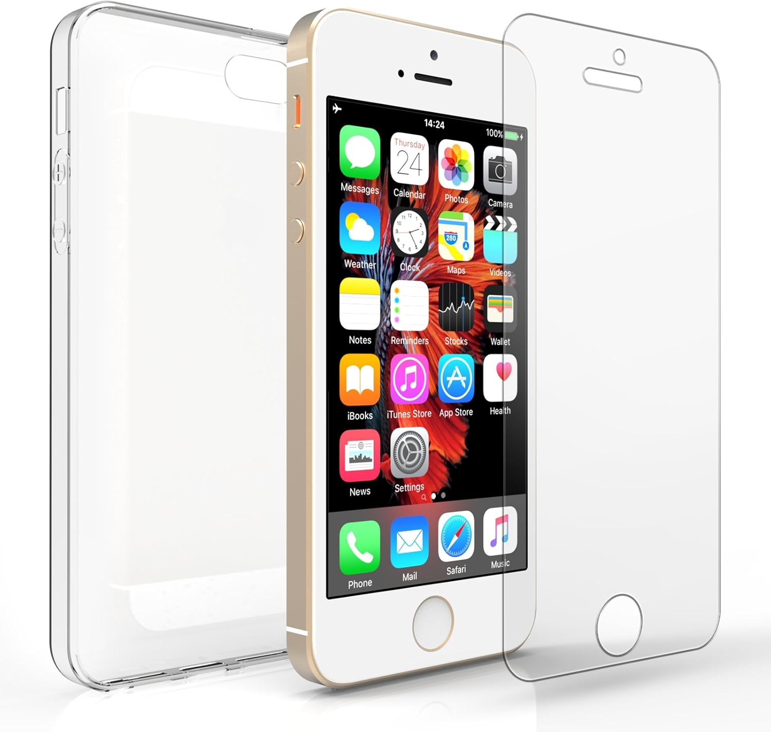 Yousave Accessories Ultra Thin iPhone SE Clear Case Amazon.co.uk