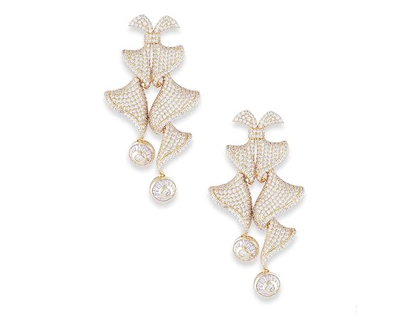 Accordian Earrings|Earrings for Women|Earrings for Women Stylish