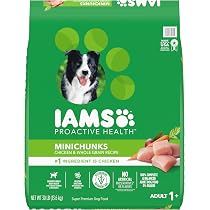 Amazon.com: IAMS Minichunks 成狗乾狗糧，雞肉味