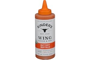 KINDER'S Kinders Organic Buttery Buffalo Wing Sauce, 13.4 Oz