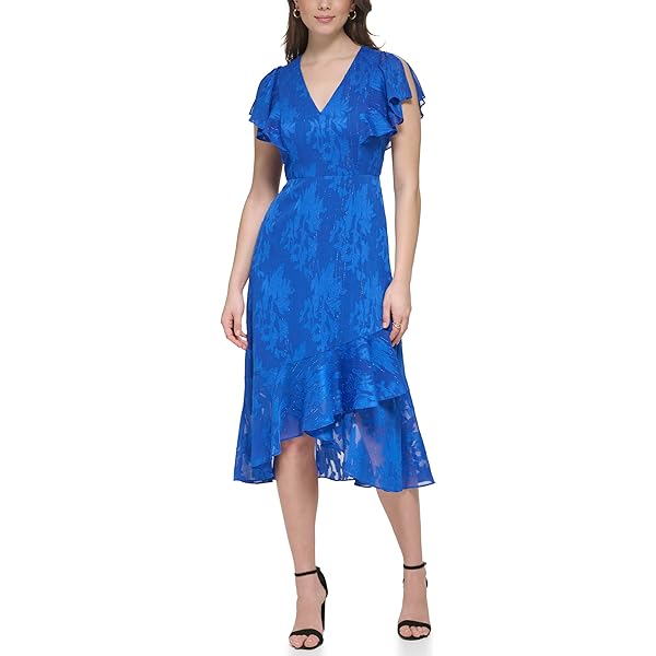 Kensie Women's Dresses Dress, Plum Multi, 0 at Amazon Women's Clothing store