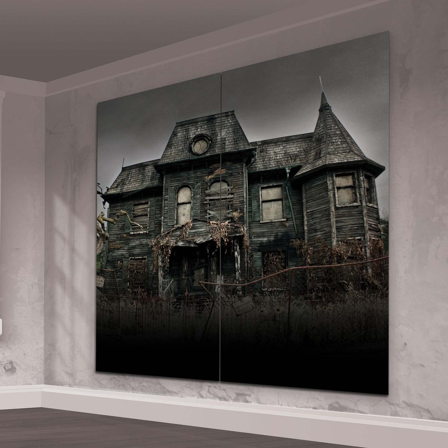 Amscan 670941 - Halloween IT Chapter 2 Neibolt House Scene Setter - 2 Pieces