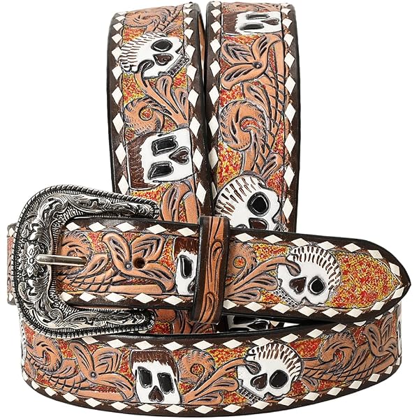 Amazon.com: American Darling Medium Hand Tooled Brown  display picture 1