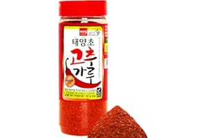 Wang Sun-Dried Coarse Gochugaru for Kimchi, Red Pepper Flakes, Chilli Powder, 7.05 Ounce