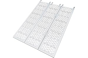 SBPKMARSCT Trailer Ramp, 1500LBS 77 * 54 in 2PCS Aluminum Truck Car Auto Capacity Loading Ramps Truck Car Universal Heavy Duty Loading Folding Ramps for Bicycles, Dirt Bikes, Lawnmowers (77 * 54In)