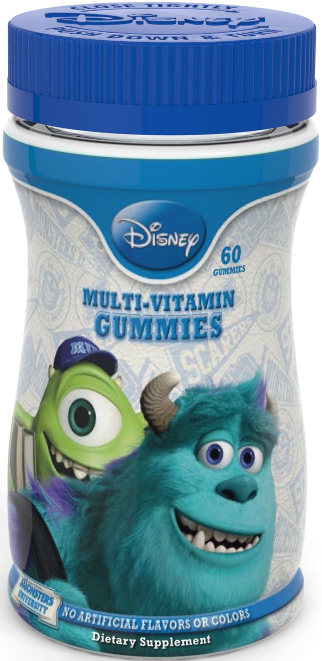 Disney multi-vitamin gummies - 60 ct (759427527743)