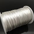 FQTANJU White 2 mm x 100 Yards Satin Nylon Trim Cord, Rattail, Chinese Knot, Kumihimo, Premium Quality