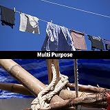 YAYODS 60m White Nylon Rope 6mm Heavy Duty Hanging String Cord for Outdoor view 6