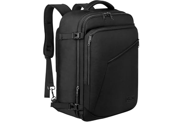 MATEIN Travel Backpack for Men and Women, Carry on Backpack Flight Approved | Expandable Extra Large Travel Bag, 40L Carry on