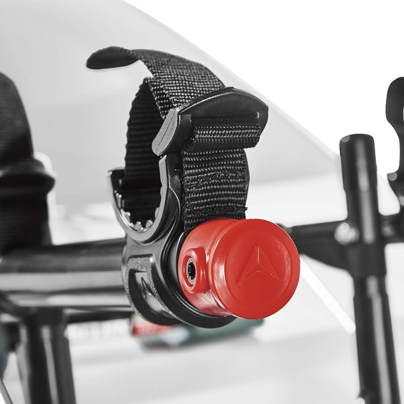 Porte-vélos Sports Luxe pour 2 vélos à Monter sur Le Coffre à Bagages, modèle 102DN-R