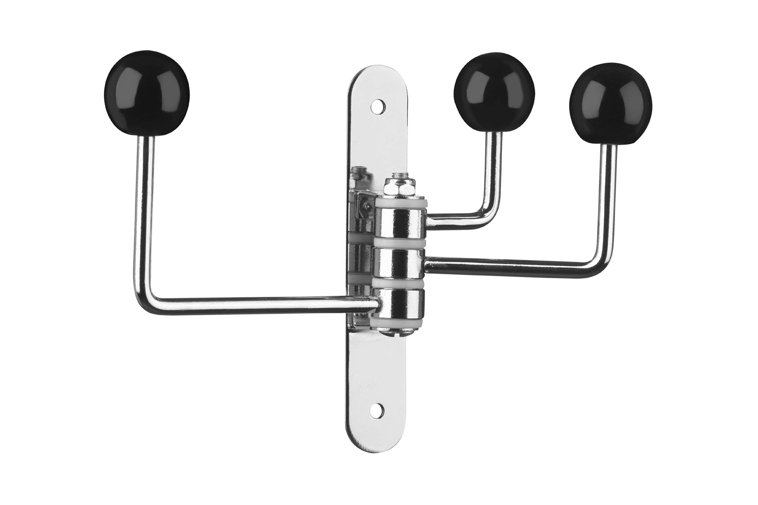 Premier Housewares 3 Hook Wall Hanger - Black