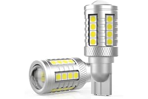 FAXCARS 921 LED Backup Lamp for Ram 1500 2500 3500 4500 2009-2018 Reverse Light Bulbs, 600% Brighter 6500K White, or Replacement W16W 906 921 Rear Cargo Light, 2-Pack