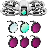 Neo ND Filter Set for DJI NEO, 6-Pack Filters Multi-Coated ND Filter Set for Drone Accessories, Polarizer Neutral Density Dro
