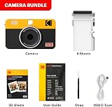 Kodak Mini Shot 2 Retro 4PASS Instant Camera & Portable Printer White view 9