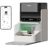 PETLIBRO RFID Automatic Cat Feeder, Collar Sensor-Activated Personalized Meals, Cats Recognition &amp; Diet Tracking for Multi-Pet Homes and Different Diets, 5G&amp;2.4G Wi-Fi Programmable Cat Food Dispenser