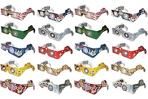 20 3D Christmas Glasses - Holiday Specs - 3D Christmas Glasses Turn Christmas Tree & Holiday Lights into Magical Images