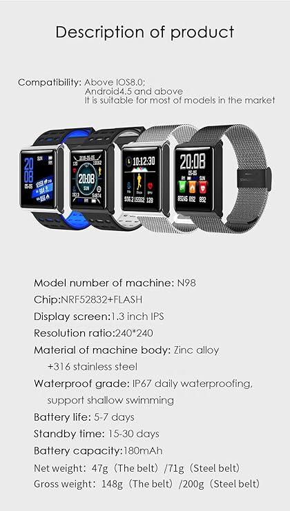 n98 smartwatch