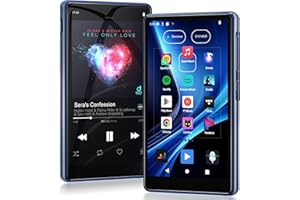 ODEJOI 163GB Android MP3 Player with Bluetooth and WiFi, 4.5" Touchscreen MP4 Player for Kids with Spotify, �鶹�� Music, Aud