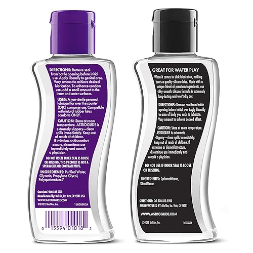 Astroglide Personal Lubricant Favorites Combo Pack | Liquid 5 oz. & X  Silicone 5 oz. | Water Based and Silicone Based Personal Lube | Intimate  Lube for Couples and Solo in Kenya
