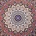 Sunshine Joy Glow In The Dark India Star Mandala Tapestry