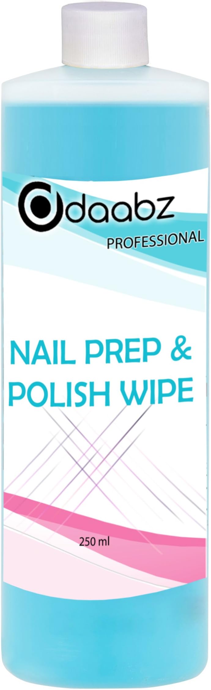 Daabz Nail Prep & Nail Polish Wipe Residue Cleaner UV LED Manicure Gel Polish Remover 250 ml
