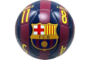 RHINOXGROUP Icon Sports Replacement for FC Barcelona Official Licensed Soccer Ball Size 5