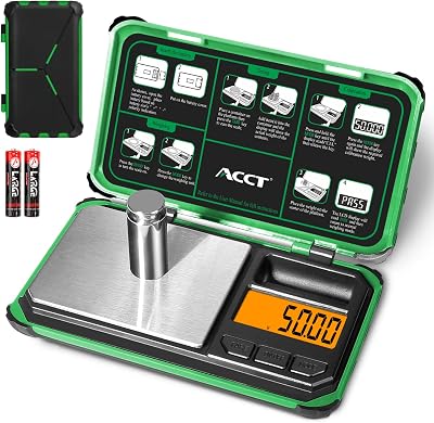 ACCT Precision Pocket Scale 200g x 0.01g Jewelry Kitchen Mini Scale