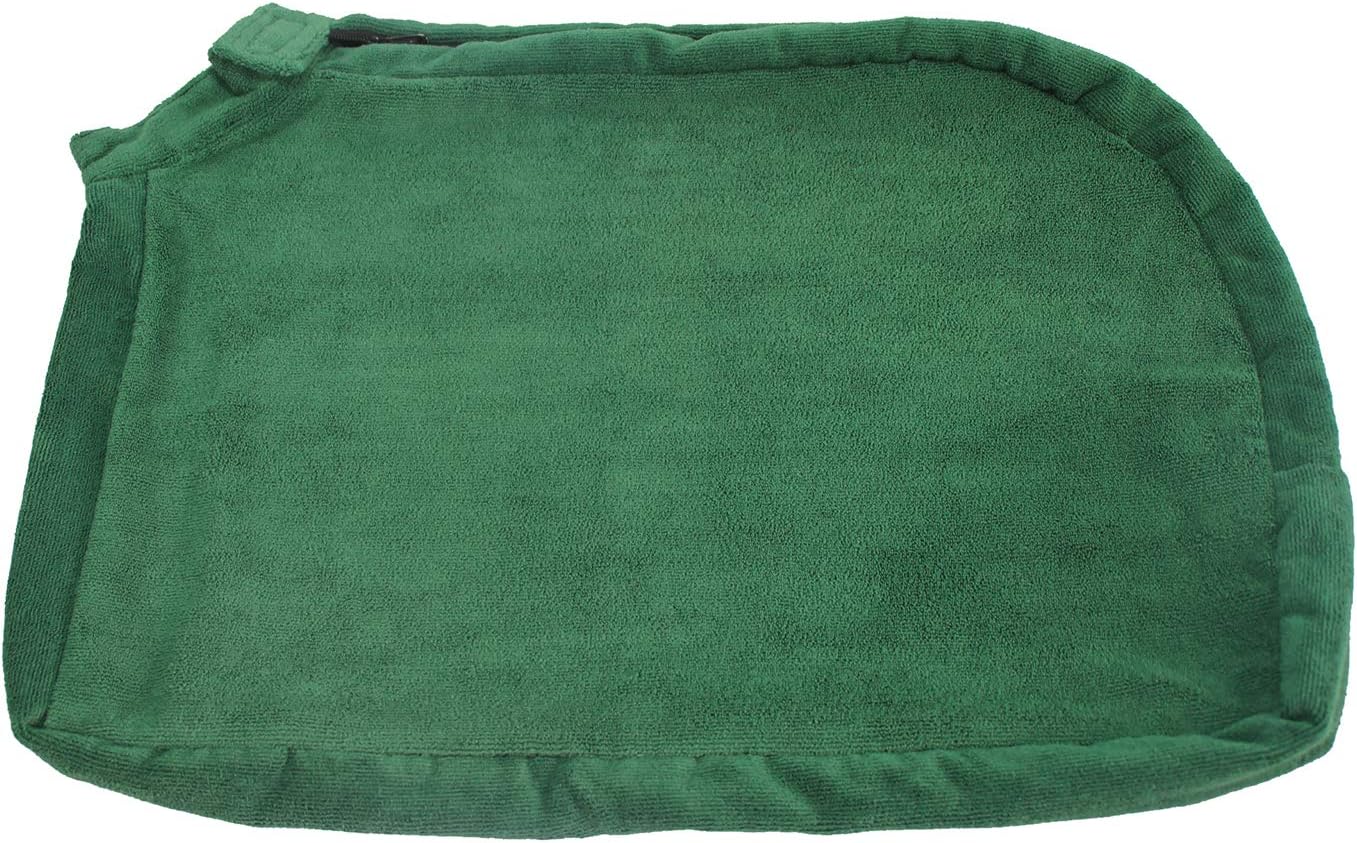 Geyecete Premium Microfiber dog towel bag Dog Drying Bag with Loop Neck Strap,dog bag towel for Large,Medium,Small Dogs-Green-M - Image 3