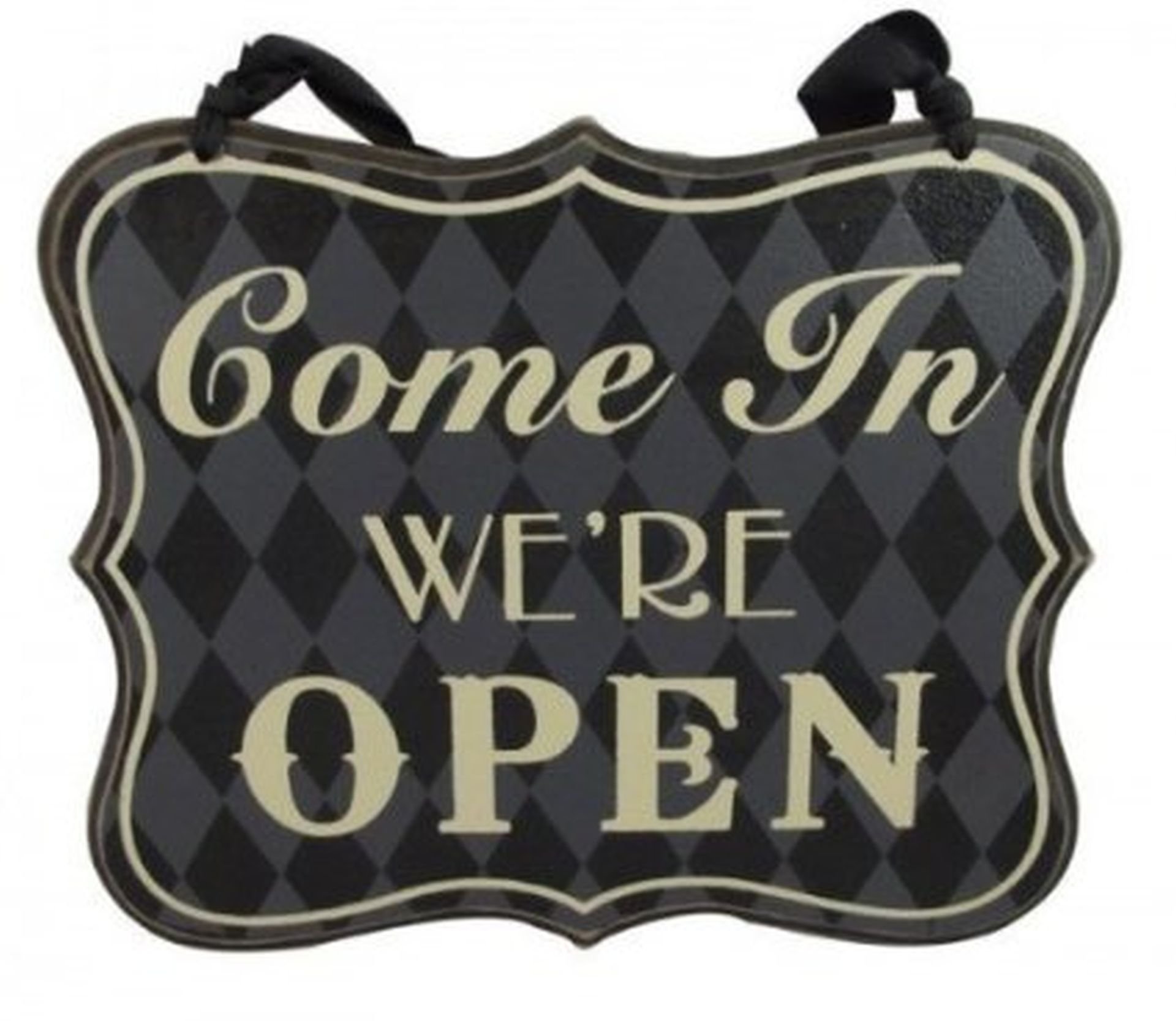 Heaven Sends Reversible Open/Closed Decorative Wooden Sign