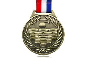 YUJUE Beer Pong Medal，Beer Pong Game Prizes, Perfect for Family Gatherings, Birthdays, Concerts, Weddings, Barbecues, Beach V