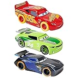 Disney Store Official Cars Light-Up Pullback Die