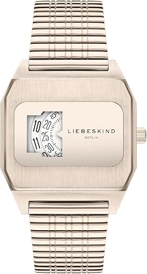 Uhr LT-0392-MQ in acciaio inossidabile in Frozen rosé