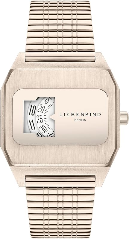 Uhr LT-0392-MQ in acciaio inossidabile in Frozen rosé