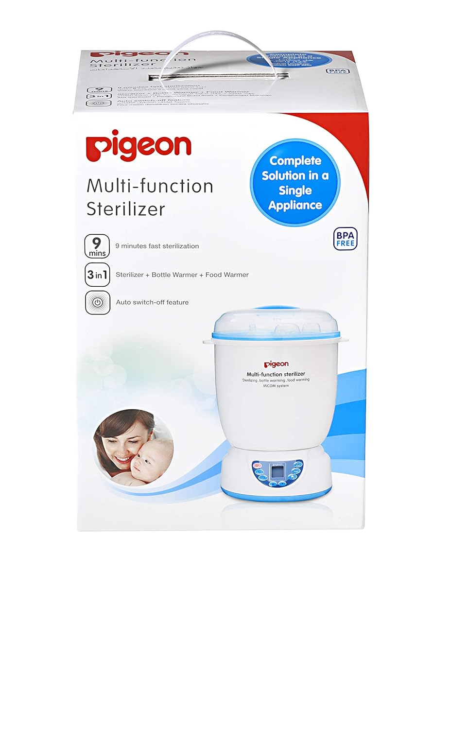 pigeon multi function steam sterilizer
