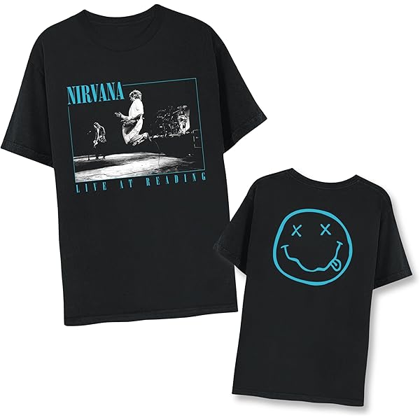 Amazon.com: Nirvana Incesticide Album T-Shirt, Tan, Small