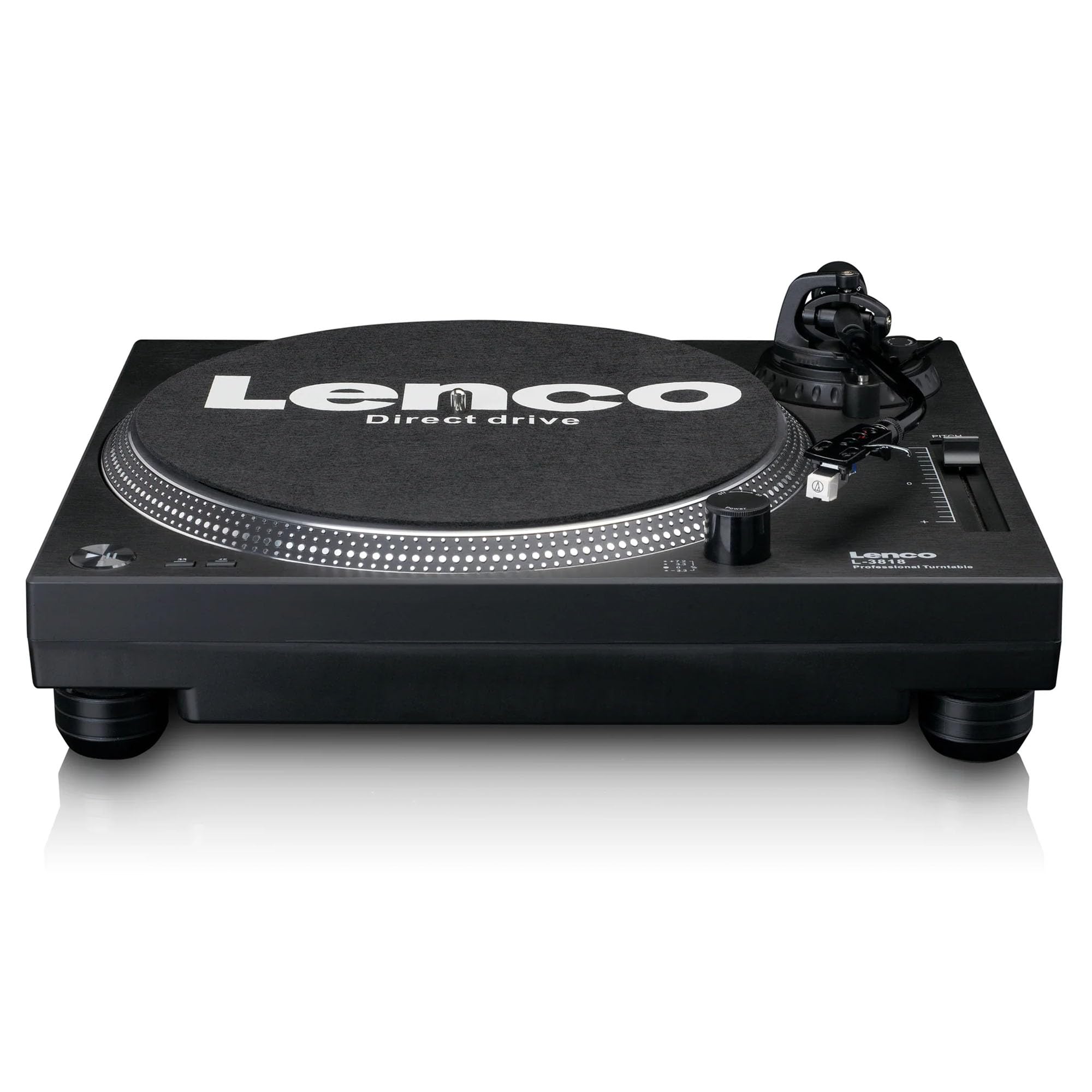 Lenco L-3818BK - Plattenspieler - Schallplattenspieler - Vinyl Player 5