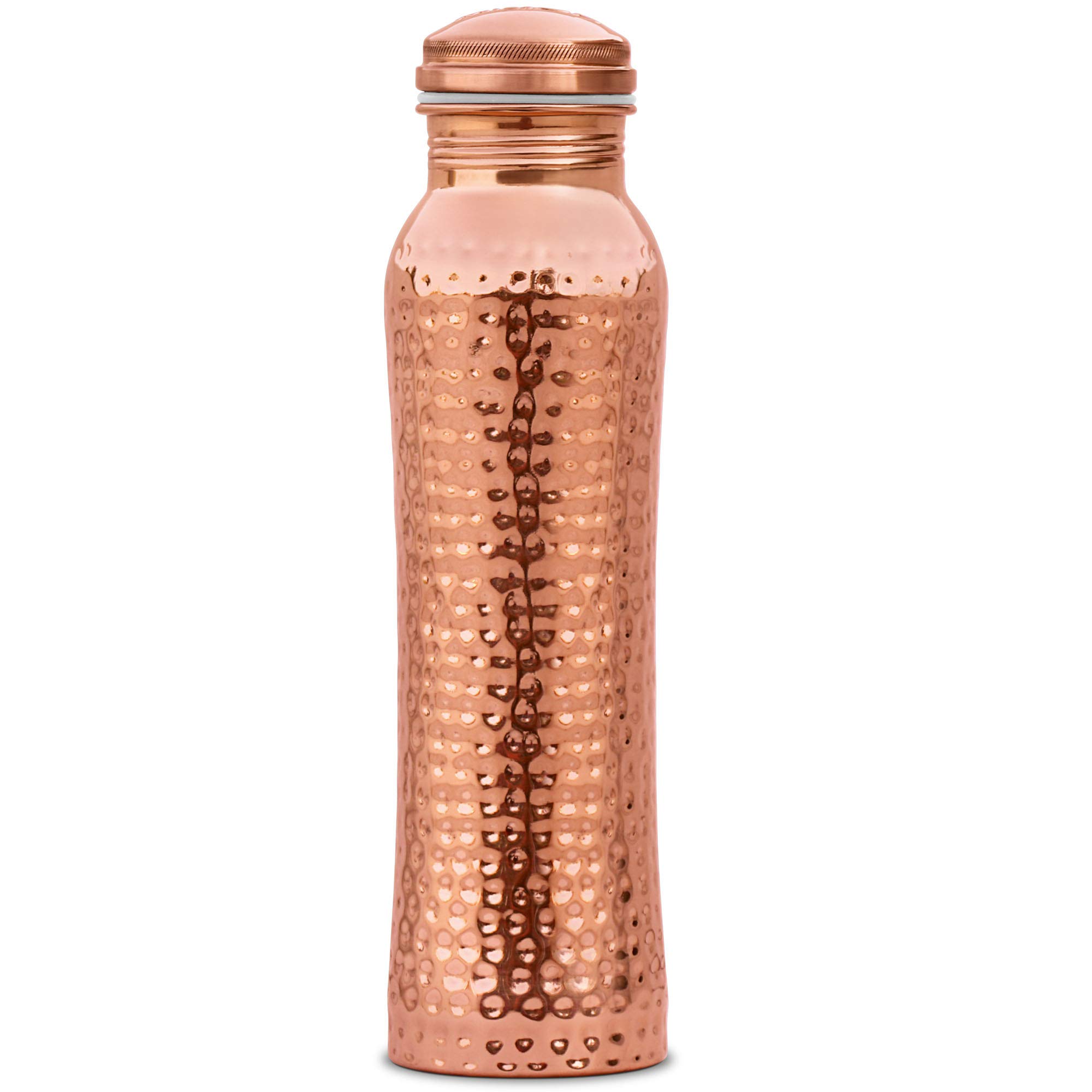 MILTON Hammered Copper Water Bottle 34oz, Vintage Modern Design, An Ayurvedic Copper Vessel, Drink More Water, Lower Your Sugar Intake And Enjoy The Health Benefits Immediately, 920 ml Copper Jewel