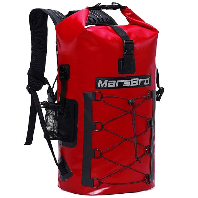 MarsBro Waterproof Dry Backpack Dry Bag Kayaking, Canoeing, Floating