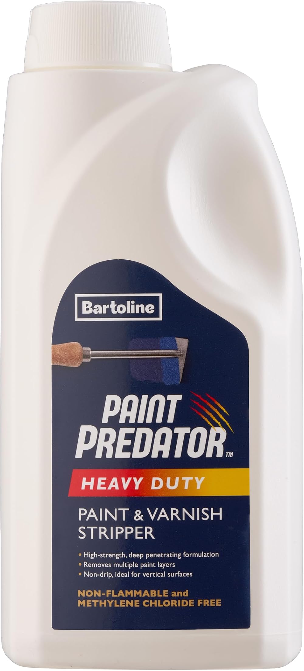 Bartoline Bartolone Paint Predator Heavy Duty Paint & Varnish Stripper 1L