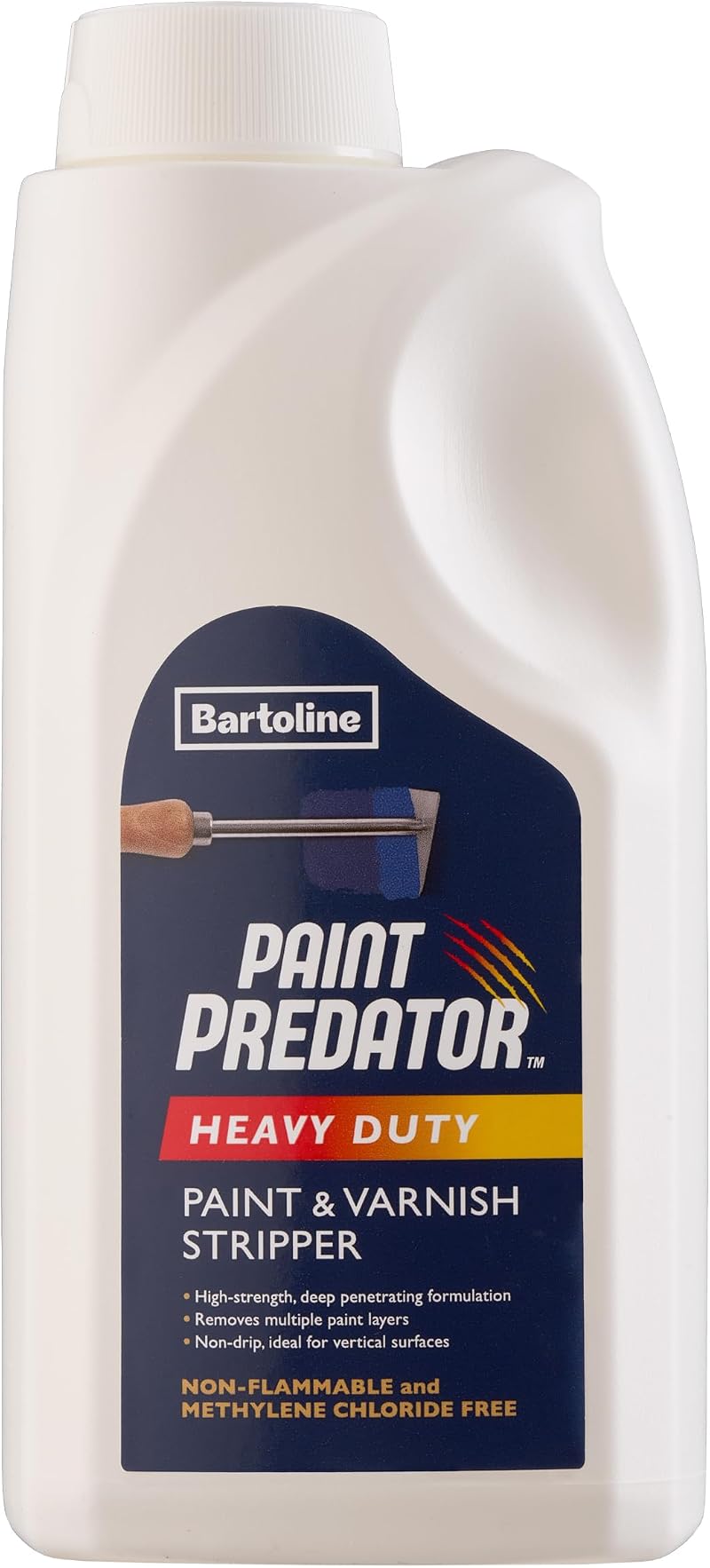 Bartoline Bartolone Paint Predator Heavy Duty Paint & Varnish Stripper 1L