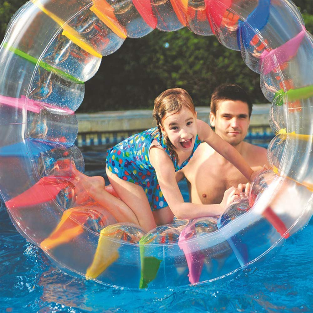 inflatable water wheel for pool