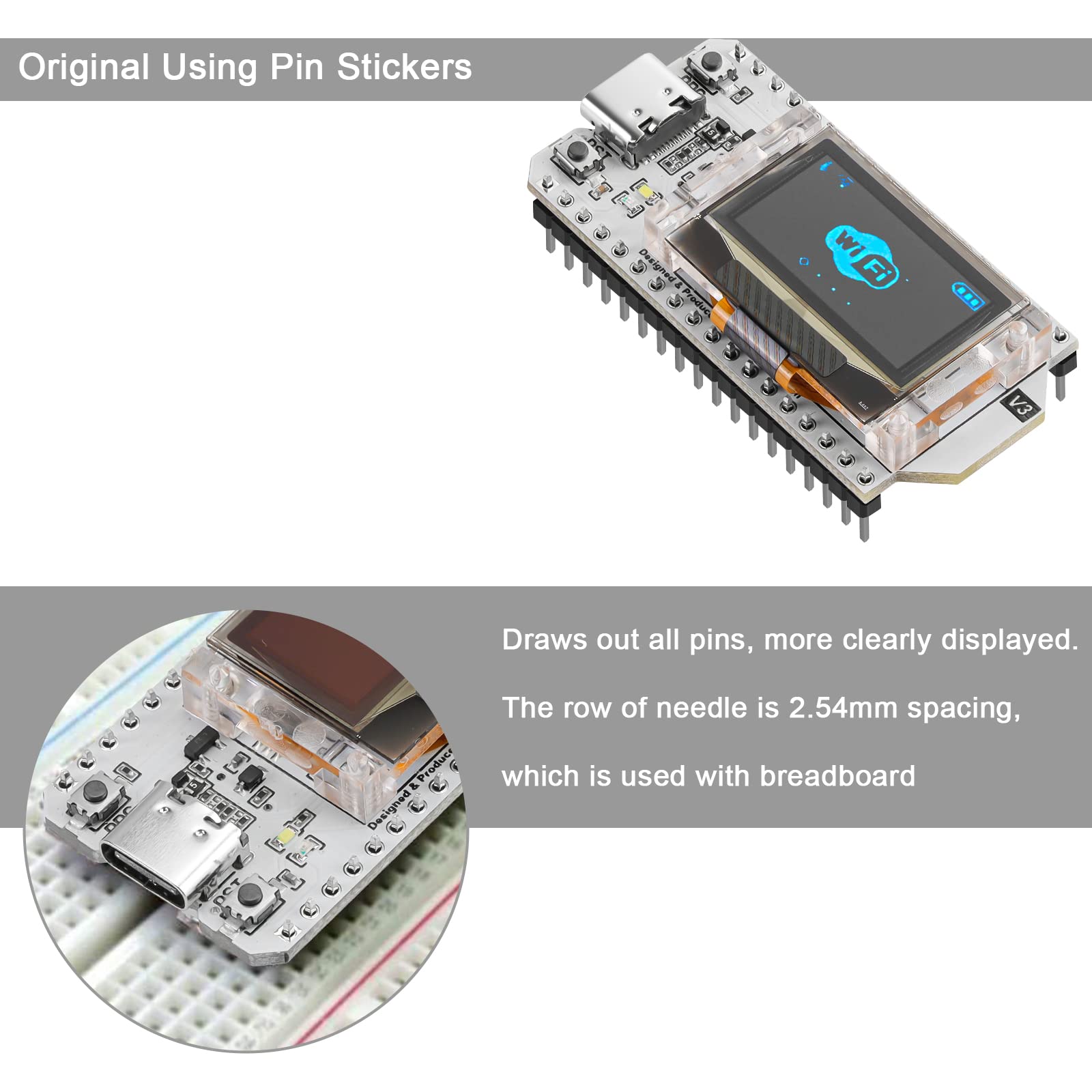Mua MakerFocus ESP32 OLED WiFi Kit V3 Integrated WiFi Bluetooth 2 4GHz Mua MakerFocus ESP32 OLED WiFi Kit V3 Integrated WiFi Bluetooth 2 4GHz
