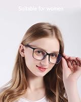 ANRRI Blue Light Blocking Glasses Lightweight Frame for Gaming & PC Use view 3