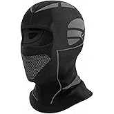 Mech-Style Ski & Motorcycle Mask-Windproof Balaclava, Full Face with Vent Holes, Helmet-Friendly, Unisex for Skiing & Riding