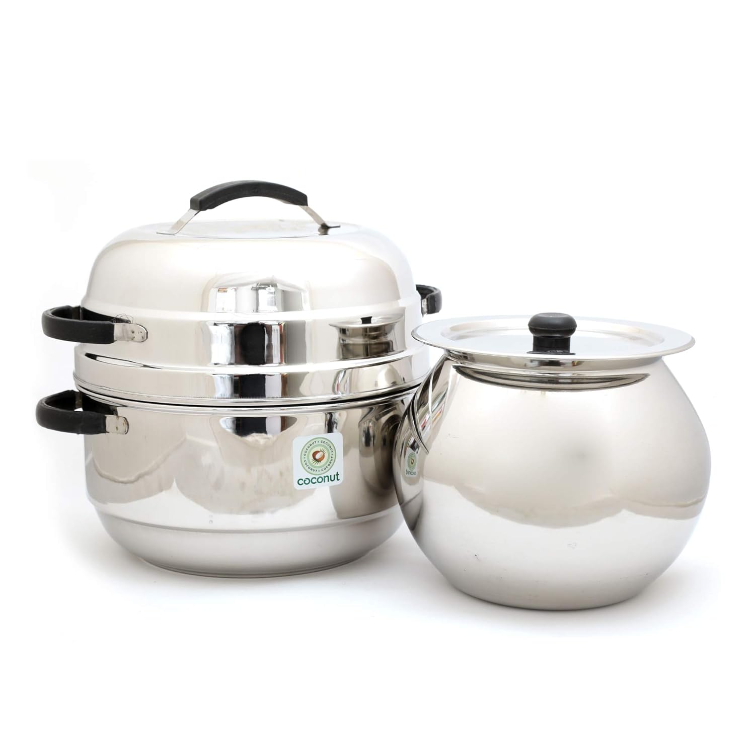 Buy Coconut Stainless Steel Choodarapetty Thermal Rice Cooker/Cook