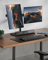 ErGear Dual Monitor Stand 13-32 inch Freestanding Desk Mount 8kg/Arm view 7