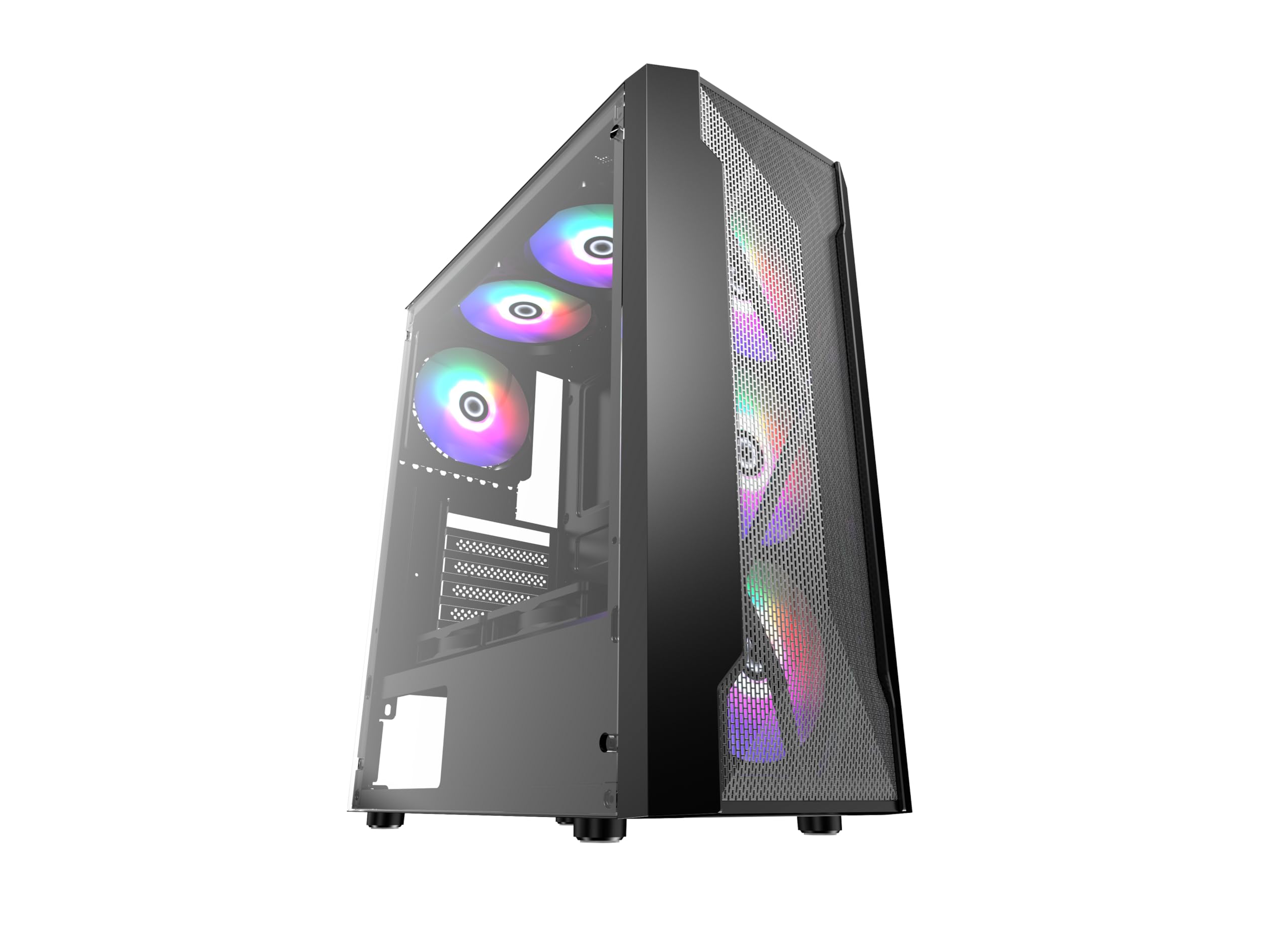 AVP Quasar Mid Tower Case with 3 RGB Fans