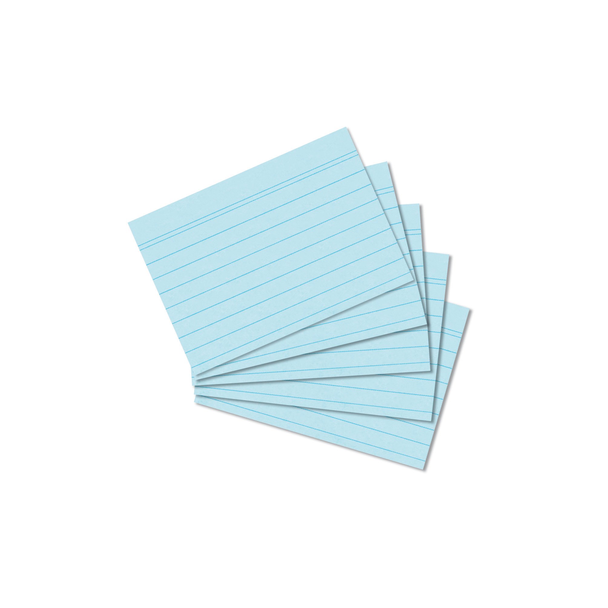 Herlitz Index Cards A8 A8 Blue