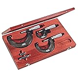 Starrett Outside Micrometer Set with One-Piece